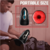 Masturbador Vibrator - Bombas y ampliadores con 9 modos de succión y vibración / P11 - Image 4