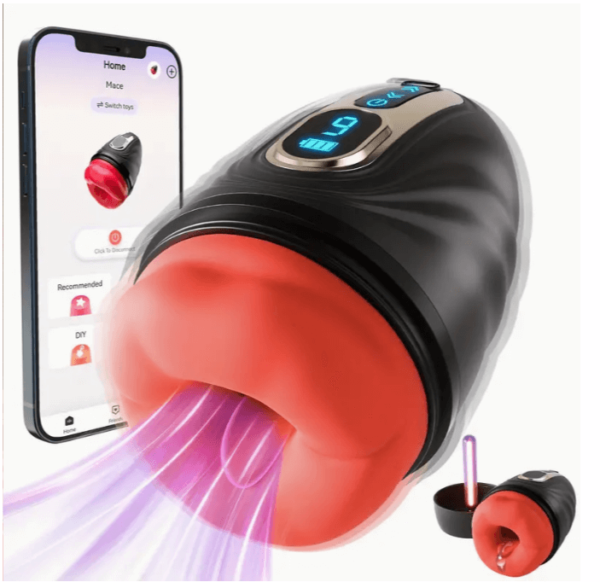 Masturbador Vibrator - Bombas y ampliadores con 9 modos de succión y vibración / P11 - Image 9