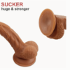 Pene suave y realista para la masturbación femenina | Talla M / 19CM / P26 - Image 3