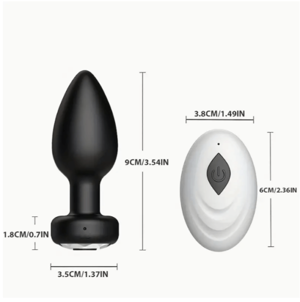 Tapón Anal | Butt Plug black color / P10 - Image 2