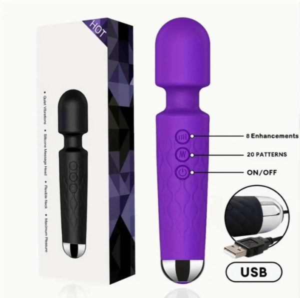 Vibrador, Estimulador Clitoral / color morado / 19CM / P7 - Image 7