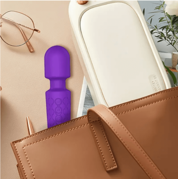 Vibrador, Estimulador Clitoral / color morado / 19CM / P7 - Image 4