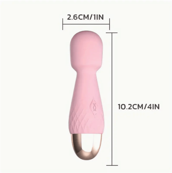 Mini Vibrador De Punto G pink color / 10.2CM / P12 - Image 4