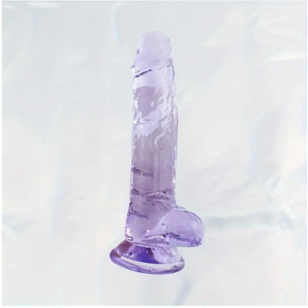 Pene latec color morado de 21cm / Talla M  / P23