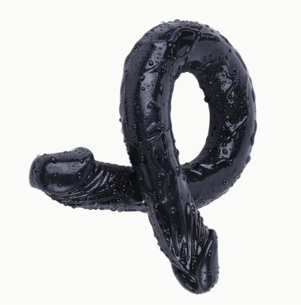 Pene doble black color penetración | 44CM | O14 - Image 4