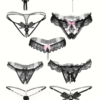Set 9 Piezas black color sex moment | talla unica | 94-102CM | K3