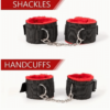 Kit de 11 piezas bondage black and red color | O15 - Image 6