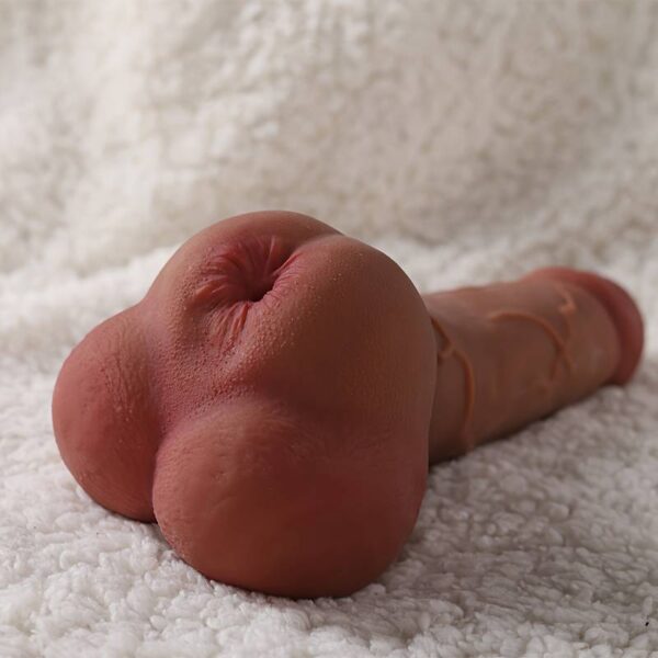 2 en 1 Pene y Ano realista de 24CM | O9 - Image 2