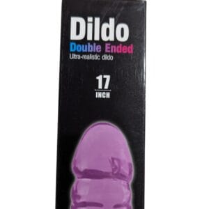 Dildo Doble Color / Pene Ultra largo dobe cabeza Talla Grande 17 pulgadas / E11