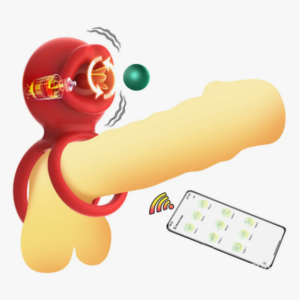 Anillo Vibrador para Pene con vibrador includo / E7