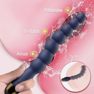 Vibrador Pink Color con 10 modos de vibración de 8.6 pulgadas / E3