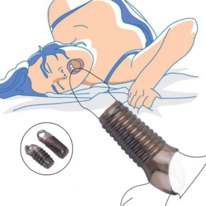 Set 2 Anillo de pene con puntas a los costados / trans / P42