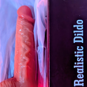 Dildo con testiculos de 7 pulgadas comodo realistic con base de succion / R10