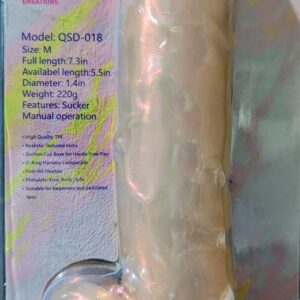 Dildo Pink Tornasol Color Lence's Cock 7.3 pulgadas y 220 gramos / R23