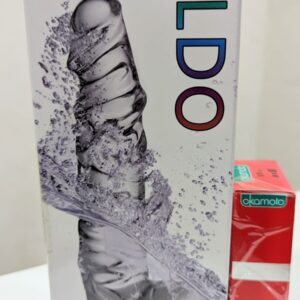 Dildo BIG color pink / white de 10 pulgadas / P25