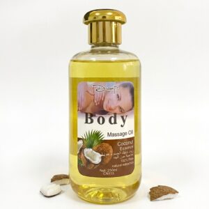 Aceite para MASAJE corporal de 250ML para antes y durante la intimidad / COCO / E16